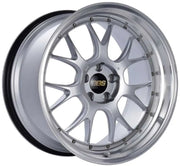 BBS BBS LM-R 20x9.5 5x120 ET23 Diamond Silver Center Diamond Cut Lip Wheel -82mm PFS/Clip Required