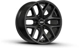 Dark gray BBS TL-A 20x9 satin black wheel for Ford with 6x135 bolt pattern