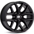 Black alloy car wheel satin black BBS TL-A 20x9 with 6x135 fitment for Ford