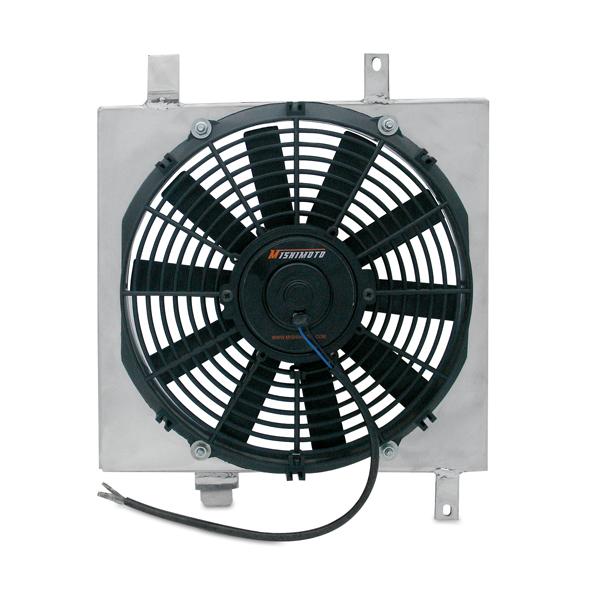 Mishimoto MMFS-DBP-26 Mishimoto 22x18x3.5 Dual Pass Race Radiator Aluminum Fan Shroud Kit
