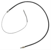 Black cased BC92839 Raybestos Parking Brake Cable with exposed wire for easy install