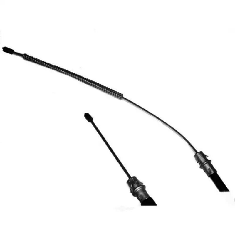 Flexible BC93084 Raybestos Parking Brake Cable with coiled section for easy installation