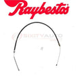 Black parking brake cable for BC93290 Raybestos Parking Brake system