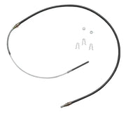 Black brake cable with metal parts from BC93330 Raybestos for precision engineering