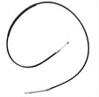 Black parking brake cable with metal ends for BC93434 Raybestos Brake Cable repair
