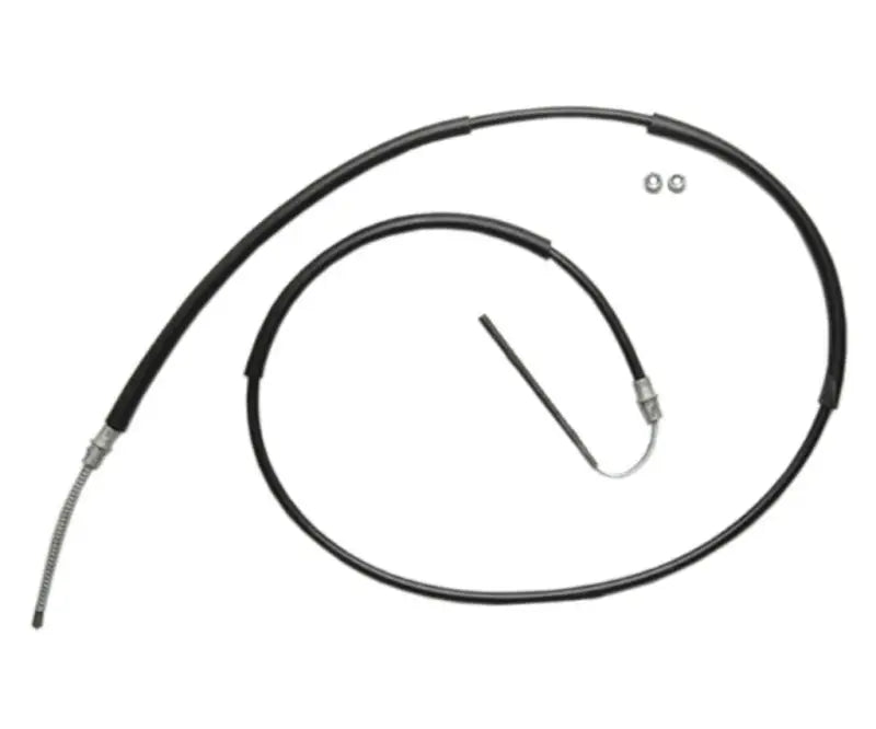 Black parking brake cable assembly for BC93889 Raybestos Brake Cables-Custom