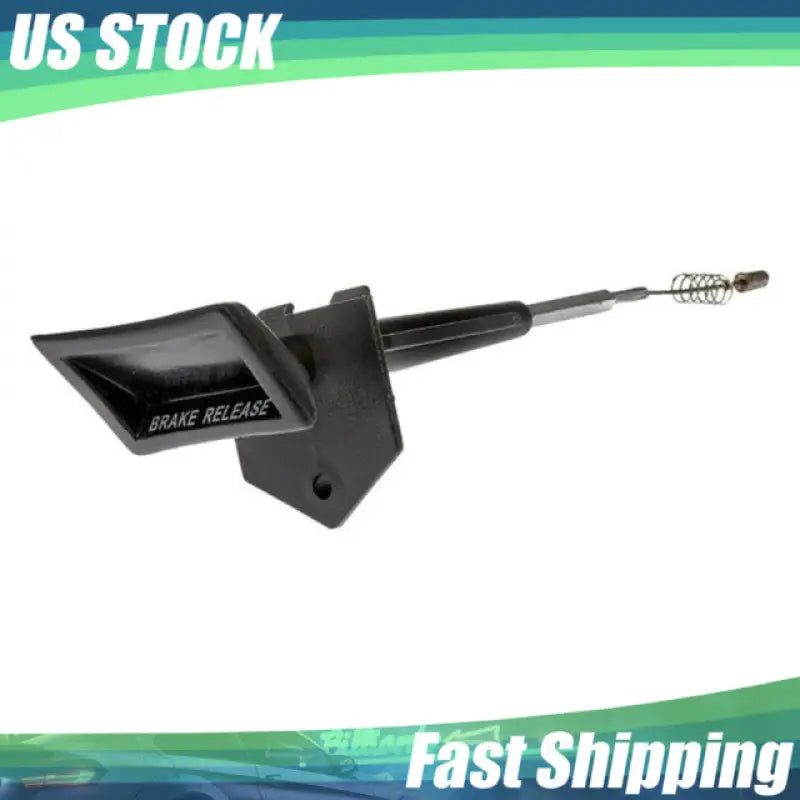 Black parking brake release handle with spring for BC94133 Raybestos Hardware Hydraulics