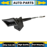 Black parking brake release lever with spring for BC94222 Raybestos Hardware Hydraulics
