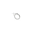 Black cable with exposed wire showing BC94222 Raybestos Hardware Hydraulics details