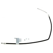 Black Raybestos brake cable BC94373 with mounting hardware for easy install