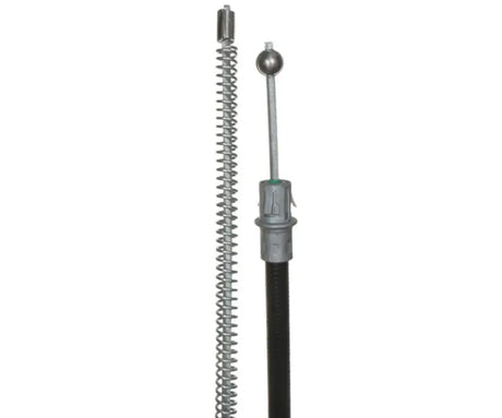 Two-ended parking brake cable with spring and ball for BC94468 Raybestos Brake Cable