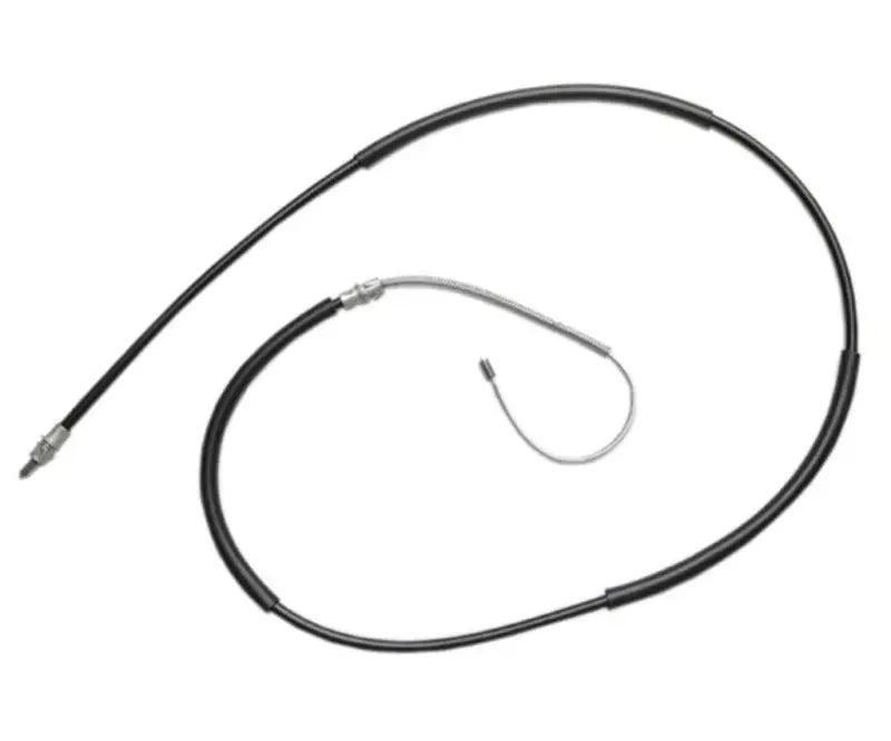 Black brake cable with metal ends for BC95133 Raybestos Brake Cable replacement