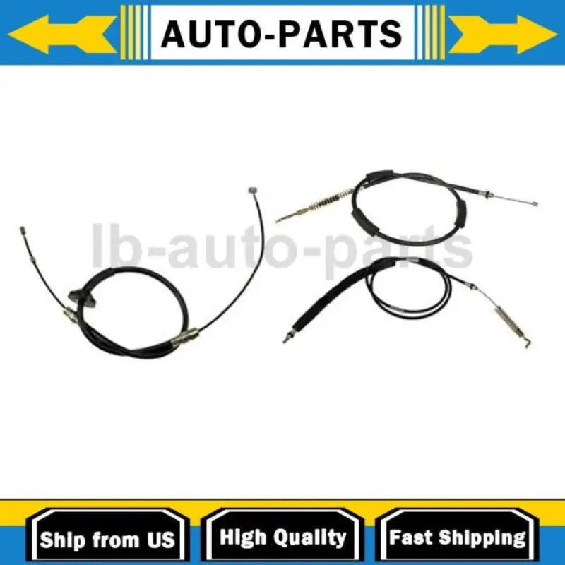 Black parking brake cables for BC95141 Raybestos Hardware Hydraulics system