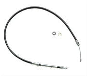 Black BC95533 Raybestos Brake Cable with metal ends and hardware for easy install