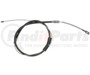 Black parking brake cable for BC95809 Raybestos Hardware Hydraulics replacement part