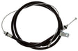 Black raybestos brake cable with metal ends for BC97445 Raybestos Brake Cable replacement