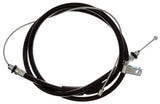Black raybestos brake cable with metal ends for BC97445 Raybestos Brake Cable replacement