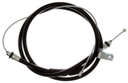Black raybestos brake cable with metal ends for BC97445 Raybestos Brake Cable replacement