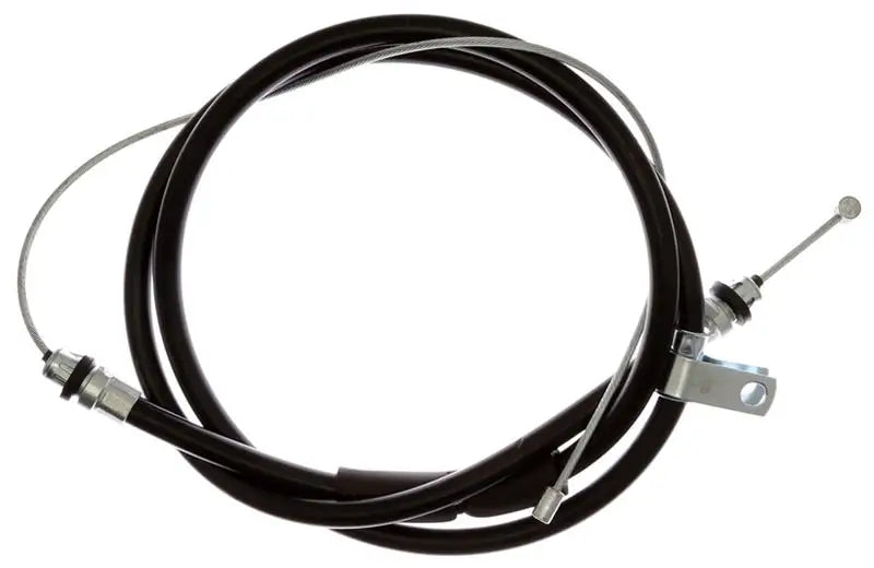 Black raybestos brake cable with metal ends for BC97445 Raybestos Brake Cable replacement