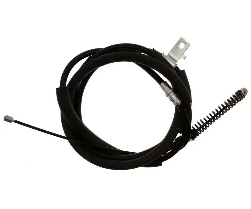 Black parking brake cable with spring for BC97599 Raybestos parking brake cable replacement