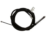 Black parking brake cable with spring for BC97599 Raybestos parking brake cable replacement