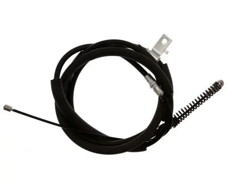 Black parking brake cable with spring for BC97599 Raybestos parking brake cable replacement