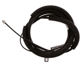 Black parking brake cable with spring for BC97600 Raybestos Parking Brake Cable