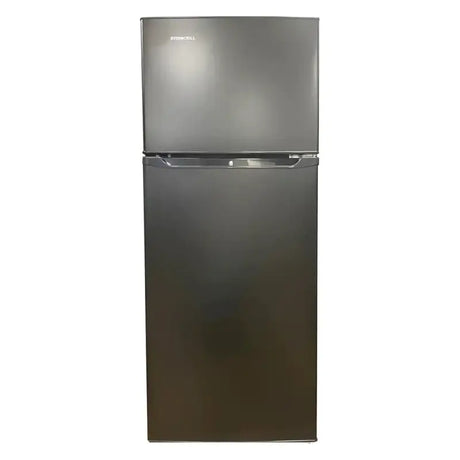 Furrion Everchill 10.7 Cuft 12V Refrigerator in sleek black for RVs, campers.