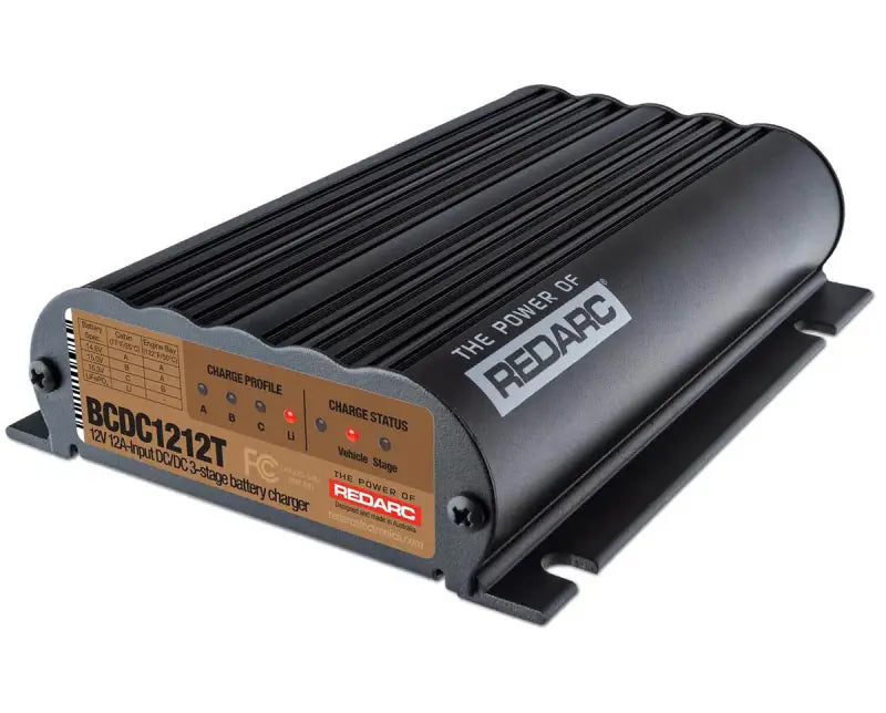 BCDC1212T Redarc 12V 12A In-Trailer Dc-Dc Battery Ch - Charger