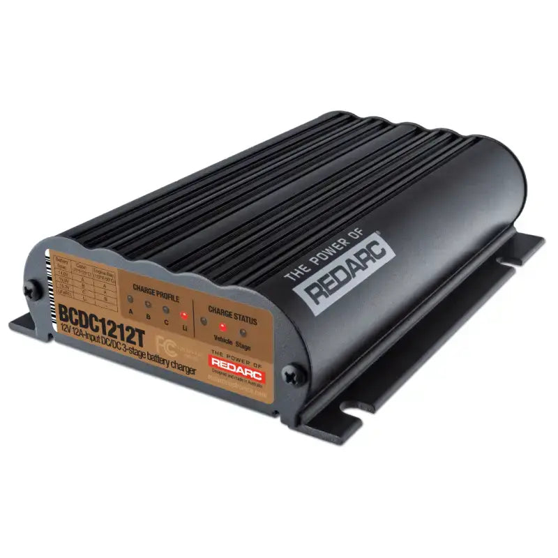BCDC1212T Redarc 12V 12A In-Trailer Dc-Dc Battery Ch - Charger
