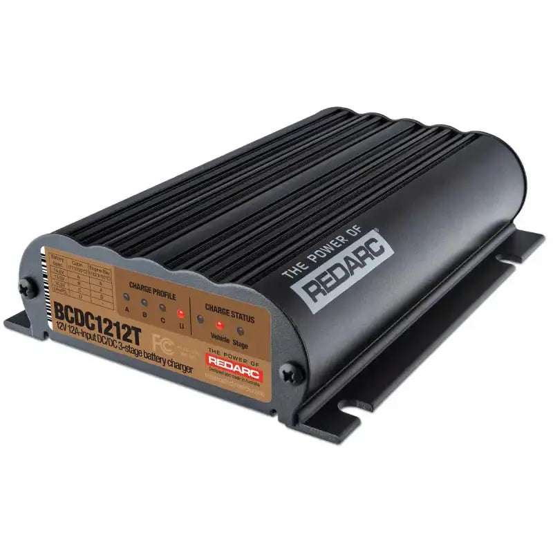 BCDC1212T Redarc 12V 12A In-Trailer Dc-Dc Battery Ch - Charger