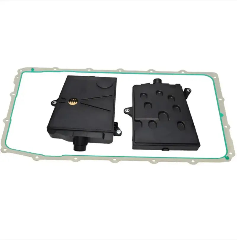 BD Diesel 17-24 Ford 10R80 Transmission Filter Service Kit, premium filters, transmission gasket, 2017-2024 Ford vehicles, high-quality filtration, ensure smooth operation and longevity.