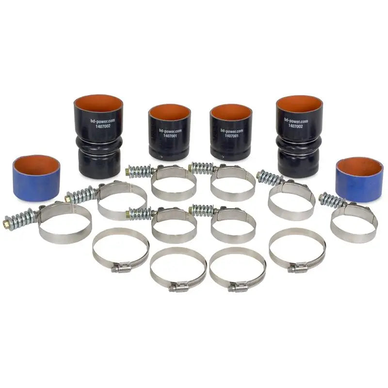 BD Diesel 1047030 BD Diesel Intercooler Hose & Clamp Kit - 1999-2003 Ford 7.3L PowerStroke - 1047030