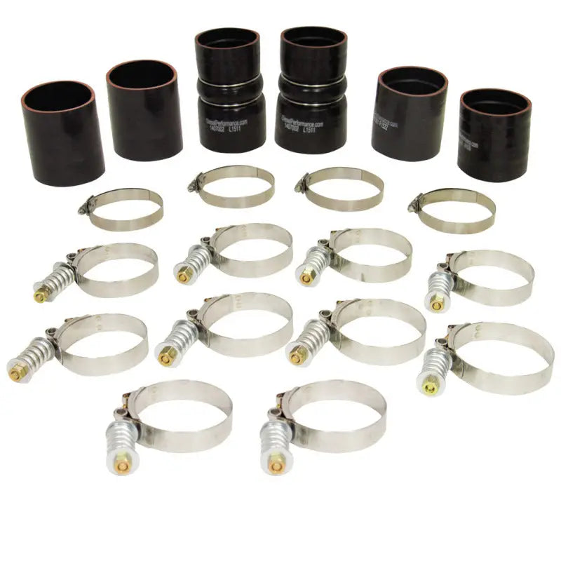 BD Diesel 1047030 BD Diesel Intercooler Hose & Clamp Kit - 1999-2003 Ford 7.3L PowerStroke - 1047030