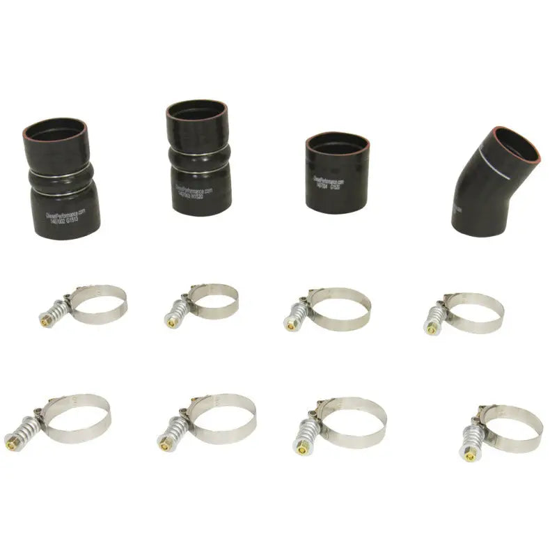 BD Diesel 1047035 BD Diesel Intercooler Hose & Clamp Kit - 2003-2007 Ford 6.0L PowerStroke - 1047035