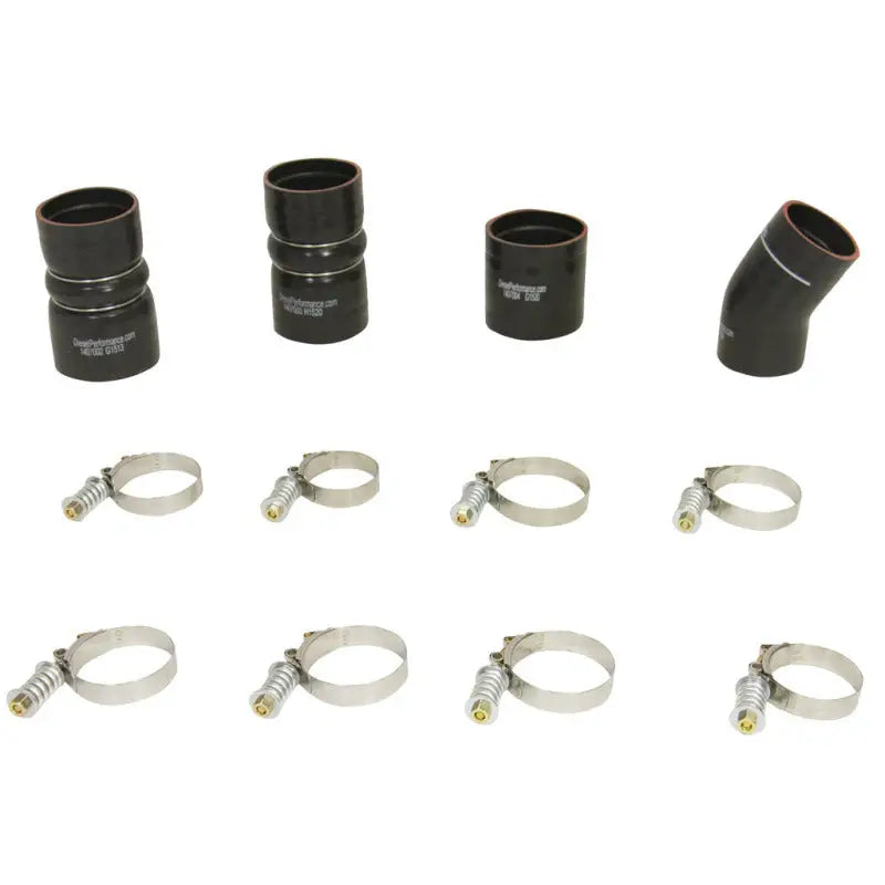 BD Diesel 1047035 BD Diesel Intercooler Hose & Clamp Kit - 2003-2007 Ford 6.0L PowerStroke - 1047035