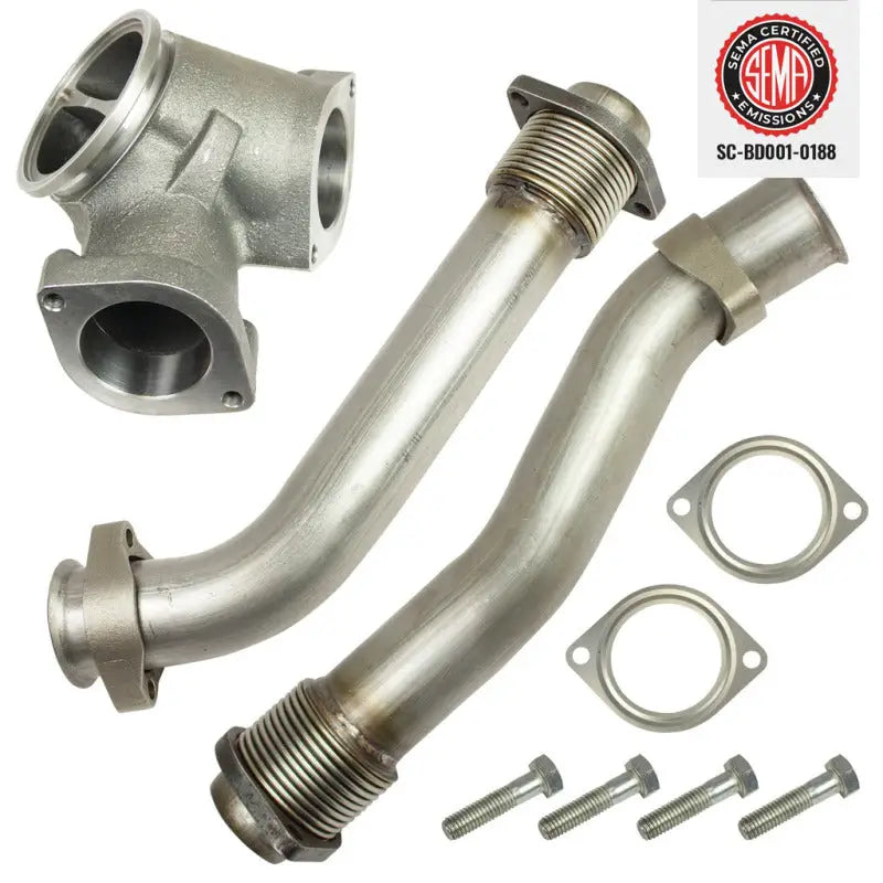BD Diesel 1043900 BD Diesel UpPipe Kit - Ford 1999.5-2003 7.3L PowerStroke - 1043900