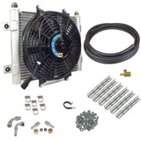 BD Diesel Xtruded Trans Oil Cooler - 1/2 inch Lines - Truck & Automotive