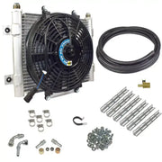 BD Diesel Xtruded Trans Oil Cooler - 1/2 inch Lines - Truck & Automotive