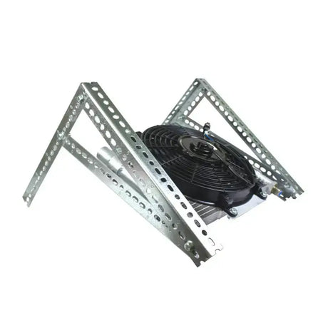 BD Diesel Xtruded Trans Oil Cooler - 1/2 inch Lines - Truck & Automotive