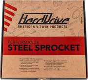 Harddrive Rear Steel Sprocket RFE-7080_WPS:51-Black - 51T Flat 84-22 RFE-7080_WPS:51-BLK