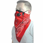 BDMRED Dust Mask Bandanna Red 
