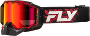 Zone Snow Goggle Red/Blk W/Red Mirror/Amber Lens