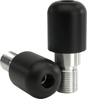 BE512K Bar End Sliders Blk 