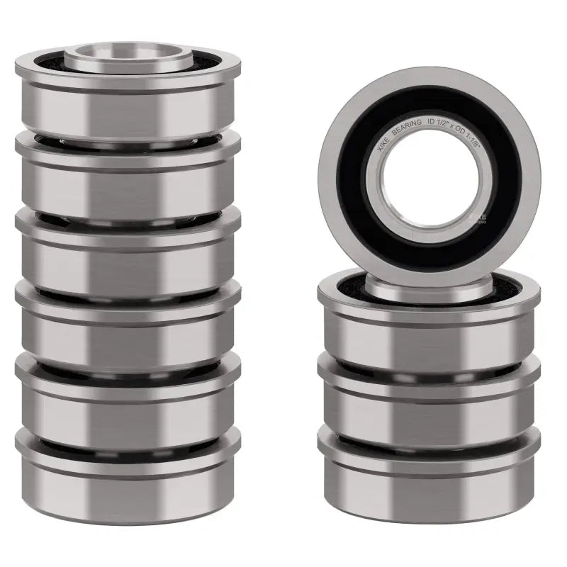 Stacked metal bearings for Beadring 18-Inch White Wheel Pros wheel pros white wheel