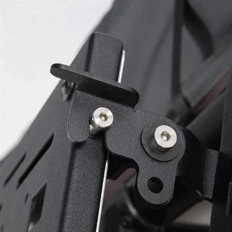 Bed Cargo Rack Side Rail Panel Mounts To Overland Xtreme Racks; Fold Down; 200 Pound Capacity; Black; Steel - Truck &