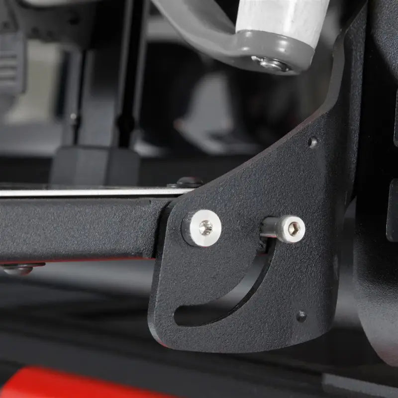 Bed Cargo Rack Side Rail Panel Mounts To Overland Xtreme Racks; Fold Down; 200 Pound Capacity; Black; Steel - Truck &