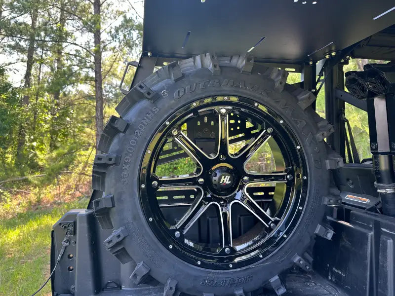 Spare Tire Mount Bed Rack - SEIZMIK