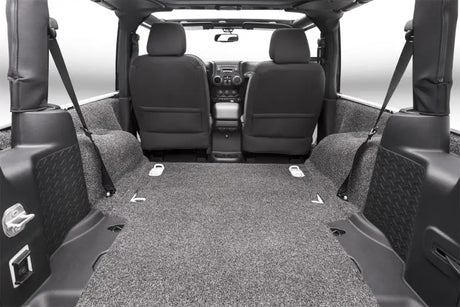 BedRug 07-10 Jeep JK 2Dr Rear 5pc Cargo Kit (Incl Tailgate & Tub Liner) - Truck Automotive