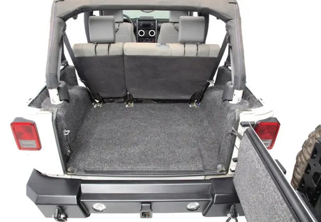 BedRug 07-10 Jeep JK 2Dr Rear 5pc Cargo Kit (Incl Tailgate & Tub Liner) - Truck Automotive